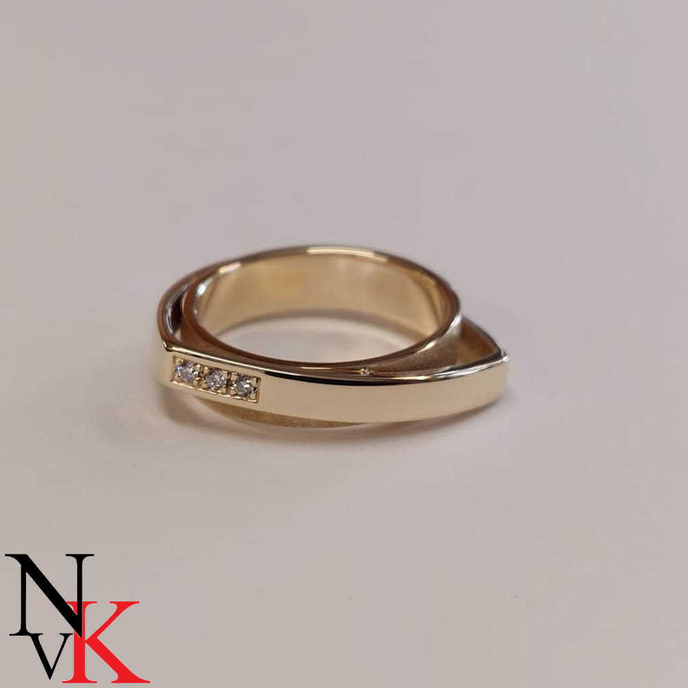 NvK Goudsmederij ring van oud goud
