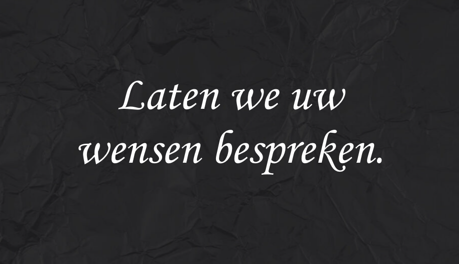 NvK Goudsmederij wensen bespreken