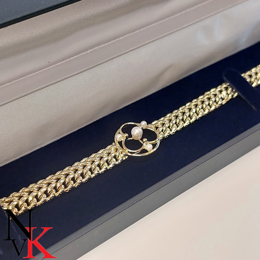 NvK Goudsmederij armband met ornament