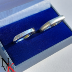 NvK Goudsmederij platina trouwringen met diamant