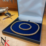 NvK Goudsemderij Gouden collier en armband