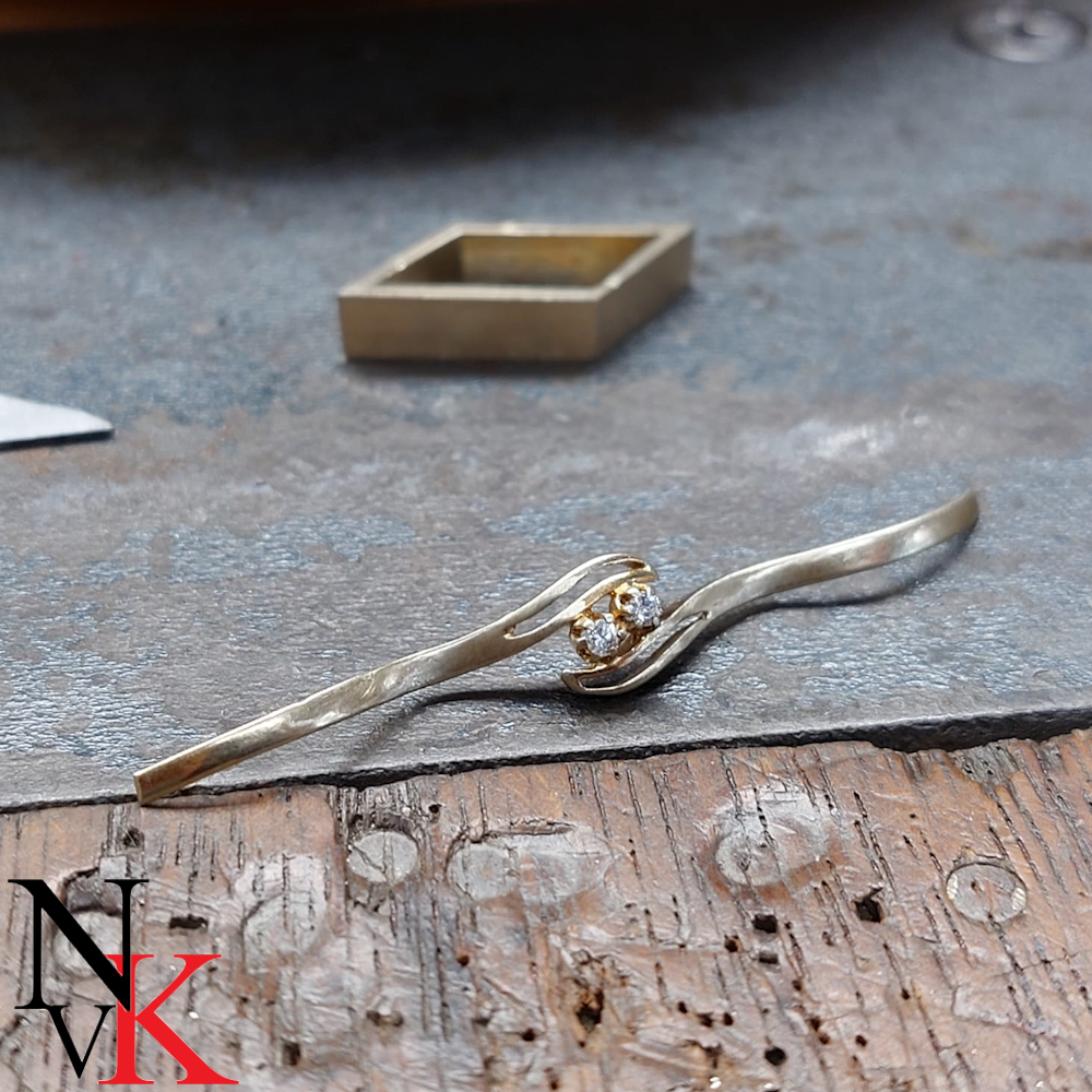 NvK Goudsmederij geelgouden ring en ornament