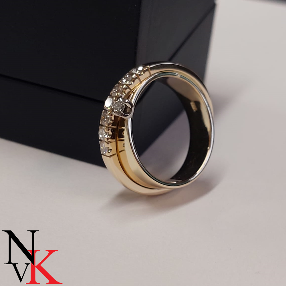 NvK Goudsmederij ring van oud goud