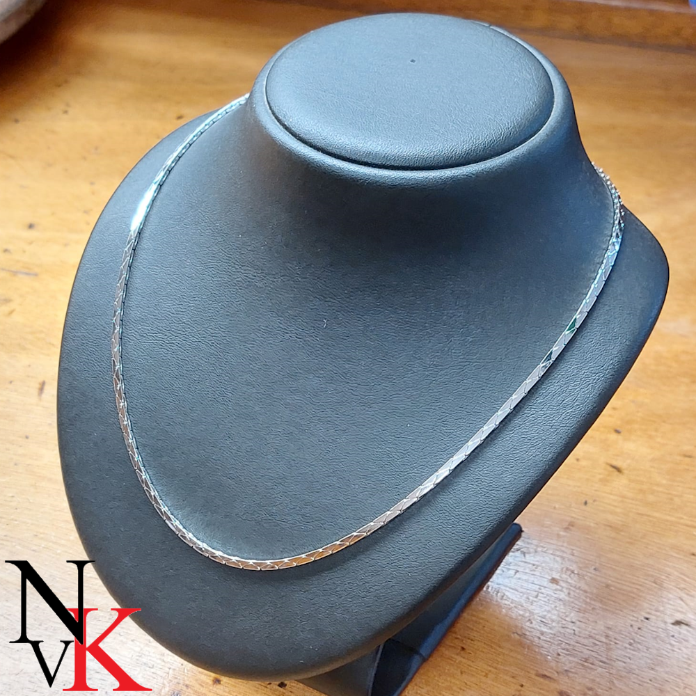 NvK Goudsmederij zilveren collier