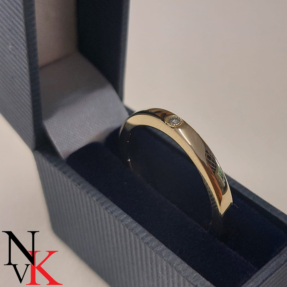 NvK Goudsmederij geelgouden ring van oud goud
